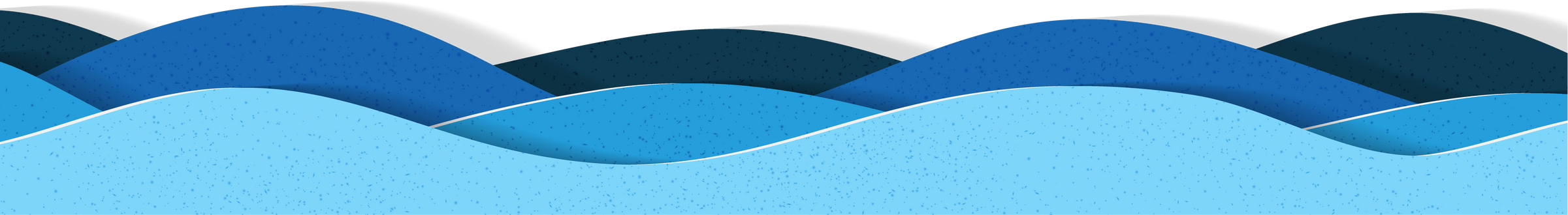 Abstract multilayered water origami waves